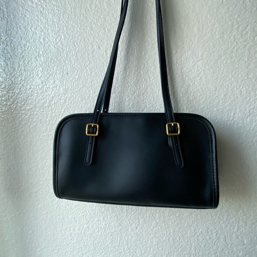 Classic Black Women's Shoulder Bag